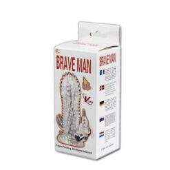 Comprar BAILE - BRAVE MAN EXTENSION PENE VIBRADOR RABBIT al mejor precio - Envíos Discretos