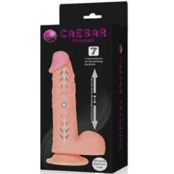Comprar BAILE - CAESAR TREASURE DILDO REALÍSTICO FUNCION UP & DOWN al mejor precio - Envíos Discretos