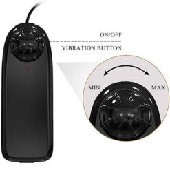 Comprar BAILE - CATOBLEPAS VIBRADOR REALÍSTICO 20.6 CM NATURAL CONTROL REMOTO al mejor precio - Envíos Discretos