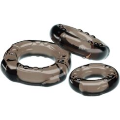 Comprar BAILE - COCK RINGS YVONNE SET 3 ANILLOS PENE al mejor precio - Envíos Discretos