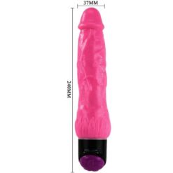 Comprar BAILE - COLORFUL SEX VIBRADOR REALÍSTICO LILA 24 CM al mejor precio - Envíos Discretos