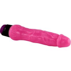 Comprar BAILE - COLORFUL SEX VIBRADOR REALÍSTICO ROSA 24 CM al mejor precio - Envíos Discretos