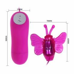 Comprar BAILE - CUTE SECRET MARIPOSA ESTIMULADORA VIBRADOR 12V al mejor precio - Envíos Discretos