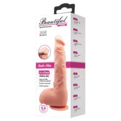 Comprar BAILE - DILDO REALÍSTICO JASON NATURAL 24 CM al mejor precio - Envíos Discretos