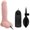 Comprar BAILE - DILDO REALÍSTICO VIBRADOR E INFLABLE 18.8 CM al mejor precio - Envíos Discretos