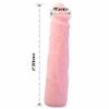 Comprar BAILE - DILDO SILICONA TACTO PIEL REALÍSTICO 23 CM al mejor precio - Envíos Discretos
