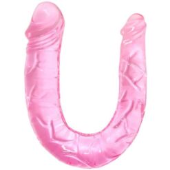Comprar BAILE - DOUBLE DONG DILDO DOBLE ROSA al mejor precio - Envíos Discretos