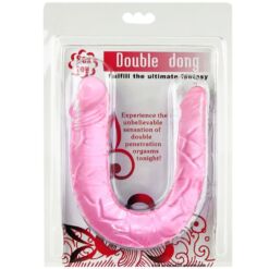 Comprar BAILE - DOUBLE DONG DILDO DOBLE ROSA al mejor precio - Envíos Discretos