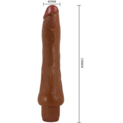 Comprar BAILE - DRYAD VIBRADOR REALÍSTICO 25 CM MULATO al mejor precio - Envíos Discretos