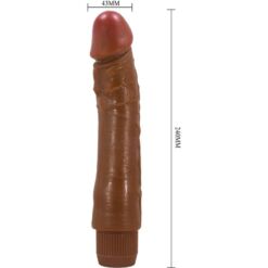 Comprar BAILE - DYBBUK VIBRADOR REALÍSTICO 24 CM MULATO al mejor precio - Envíos Discretos