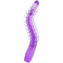 Comprar BAILE - FLEXI VIBE SENSUAL SPINE BENDABLE VIBRATING DILDO LILA 23.5 CM al mejor precio - Envíos Discretos