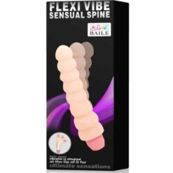Comprar BAILE - FLEXI VIBE SENSUAL SPINE VIBRADOR FLEXIBLE 19 CM al mejor precio - Envíos Discretos
