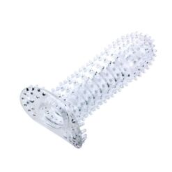 Comprar BAILE - FUNDA PARA PENE CON PUNTOS ESTIMULANTES ROSA 14 CM al mejor precio - Envíos Discretos