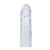 Comprar BAILE - FUNDA TRANSPARENTE PARA EL PENE EN SILICONA 13 CM al mejor precio - Envíos Discretos