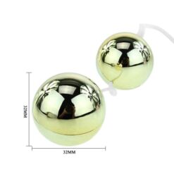 Comprar BAILE - GOLDEN BOLAS CHINAS VIBRADOR al mejor precio - Envíos Discretos