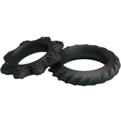 Comprar BAILE - KIT 2 ANILLOS SILICONA RING FLOWERING al mejor precio - Envíos Discretos