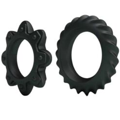 Comprar BAILE - KIT 2 ANILLOS SILICONA RING FLOWERING al mejor precio - Envíos Discretos