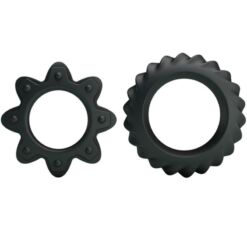 Comprar BAILE - KIT 2 ANILLOS SILICONA RING FLOWERING al mejor precio - Envíos Discretos