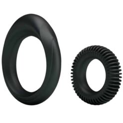 Comprar BAILE - KIT 2 ANILLOS SILICONA RING MANHOOD al mejor precio - Envíos Discretos