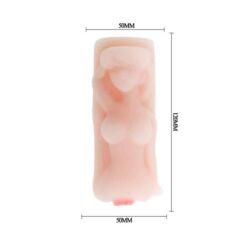 Comprar BAILE - MINI MASTURBADOR MASCULINO TORSO MUJER TEMPTATION PASSION al mejor precio - Envíos Discretos