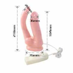 Comprar BAILE - PENE REALÍSTICO DOBLE PENETRACION al mejor precio - Envíos Discretos