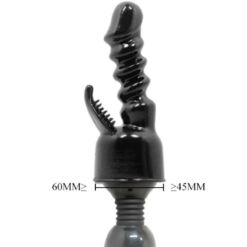 Comprar BAILE - POWER HEAD CABEZAL INTERCAMBIABLE PARA ESTIMULACION INTERNA Y CLITORIS al mejor precio - Envíos Discretos