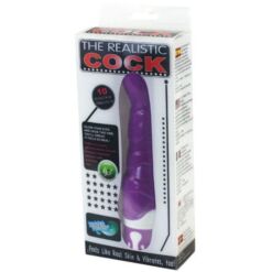 Comprar BAILE - REALISTIC COCK 10 RITMOS SENSATION VIOLETA al mejor precio - Envíos Discretos