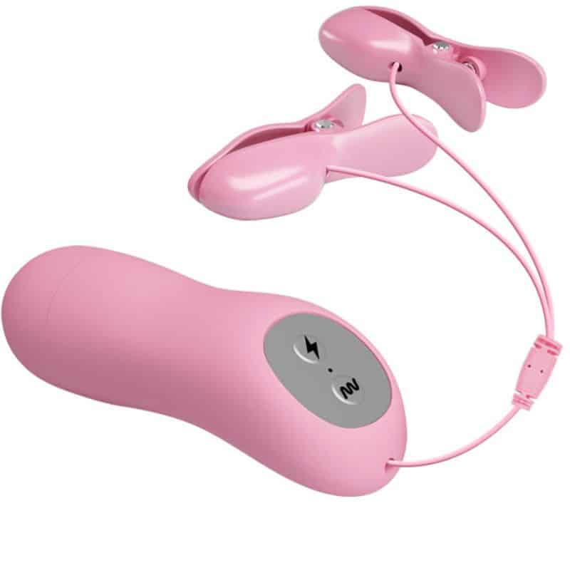 BAILE - ROMANTIC WAVE PINZAS CON VIBRACIÓN Y ELECTROSHOCK - piKanteo | Despierta tu lado más piKante Comprar BAILE - ROMANTIC WAVE PINZAS CON VIBRACIÓN Y ELECTROSHOCK al mejor precio - Envíos Discretos