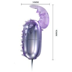 Comprar BAILE - SUPER VIBRATOR HUEVO VIBRADOR CON ESTIMULADOR al mejor precio - Envíos Discretos