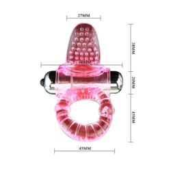 Comprar BAILE - SWEET ABS 10 RITMOS RING ANILLO PENE VIBRADOR ROSA al mejor precio - Envíos Discretos