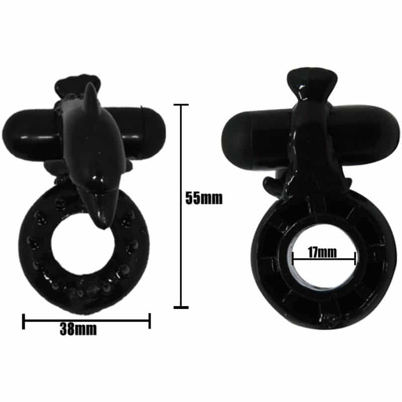 BAILE - SWEET RING ANILLO CON ESTIMULADOR CLITORIS DELFIN - piKanteo | Despierta tu lado más piKante Comprar BAILE - SWEET RING ANILLO CON ESTIMULADOR CLITORIS DELFIN al mejor precio - Envíos Discretos