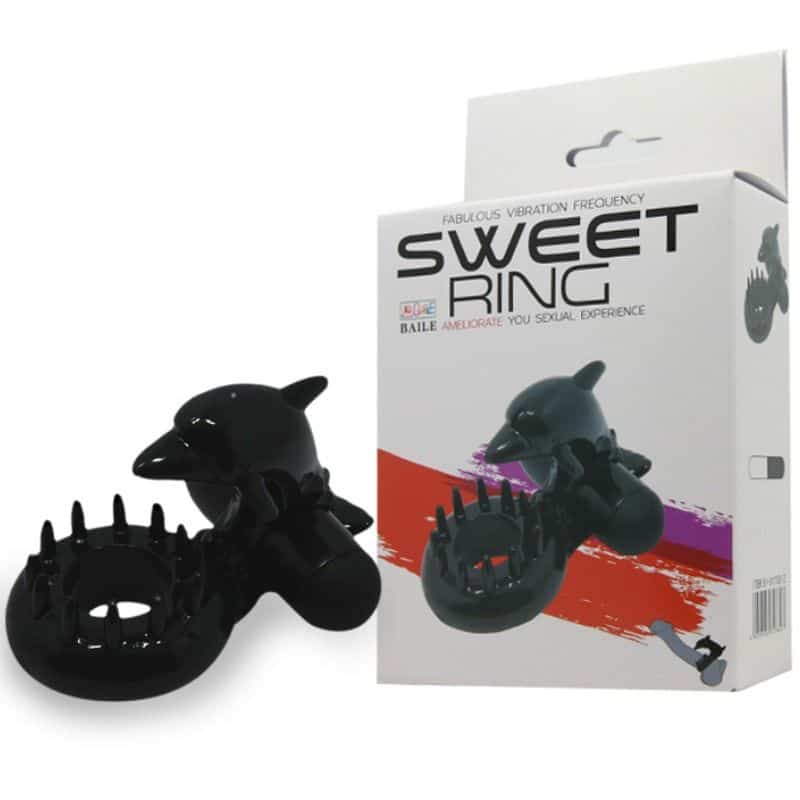 BAILE - SWEET RING ANILLO CON ESTIMULADOR CLITORIS DELFIN - piKanteo | Despierta tu lado más piKante Comprar BAILE - SWEET RING ANILLO CON ESTIMULADOR CLITORIS DELFIN al mejor precio - Envíos Discretos