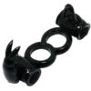 Comprar BAILE - SWEET RING ANILLO DOBLE CON RABBIT DOBLE al mejor precio - Envíos Discretos