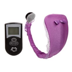 Comprar BAILE - TANGA CON VIBRADOR CON CONTROL REMOTO LILA al mejor precio - Envíos Discretos