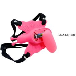 Comprar BAILE - ULTRA PASSIONATE ARNÉS MARIPOSA VIBRADOR al mejor precio - Envíos Discretos
