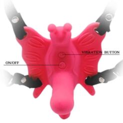 Comprar BAILE - ULTRA PASSIONATE ARNÉS MARIPOSA VIBRADOR al mejor precio - Envíos Discretos