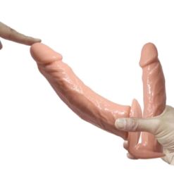 Comprar BAILE - ULTRA PASSIONATE HARNESS DOBLES DILDOS CON ARNÉS al mejor precio - Envíos Discretos