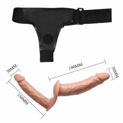 Comprar BAILE - ULTRA PASSIONATE HARNESS DOBLES DILDOS CON ARNÉS al mejor precio - Envíos Discretos