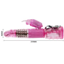 Comprar BAILE - VIBRADOR CON ROTACIÓN Y RABBIT MULTIVELOCIDAD Y MULTIROTACION al mejor precio - Envíos Discretos