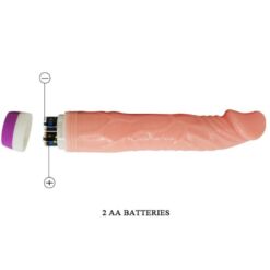 Comprar BAILE - VIBRADOR REALÍSTICO NATURAL 22 CM al mejor precio - Envíos Discretos