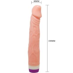 Comprar BAILE - VIBRADOR REALÍSTICO NATURAL 22 CM al mejor precio - Envíos Discretos