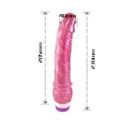 Comprar BAILE - VIBRADOR ROJO REALÍSTICO 23 CM al mejor precio - Envíos Discretos