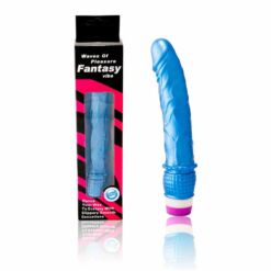 Comprar BAILE - WAVES OF PLEASURE VIBRADOR 23 CM AZUL al mejor precio - Envíos Discretos