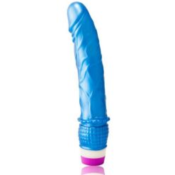 Comprar BAILE - WAVES OF PLEASURE VIBRADOR 23 CM AZUL al mejor precio - Envíos Discretos