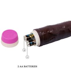 Comprar BAILE - WAVES OF PLEASURE VIBRADOR 23 CM MARRÓN al mejor precio - Envíos Discretos