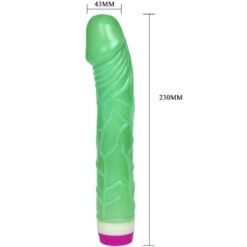 Comprar BAILE - WAVES OF PLEASURE VIBRADOR 23 CM VERDE al mejor precio - Envíos Discretos