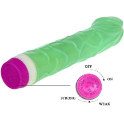 Comprar BAILE - WAVES OF PLEASURE VIBRADOR 23 CM VERDE al mejor precio - Envíos Discretos