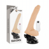 Comprar BASECOCK - VIBRADOR REALÍSTICO ARTICULABLE CONTROL REMOTO NATURAL 18.5 CM -O- 4 CM al mejor precio - Envíos Discretos