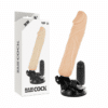 Comprar BASECOCK - VIBRADOR REALÍSTICO CONTROL REMOTO NATURAL 20 CM -O- 4 CM al mejor precio - Envíos Discretos