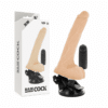 Comprar BASECOCK - VIBRADOR REALÍSTICO CONTROL REMOTO NATURAL CON TESTÍCULOS 20 CM -O- 4 CM al mejor precio - Envíos Discretos